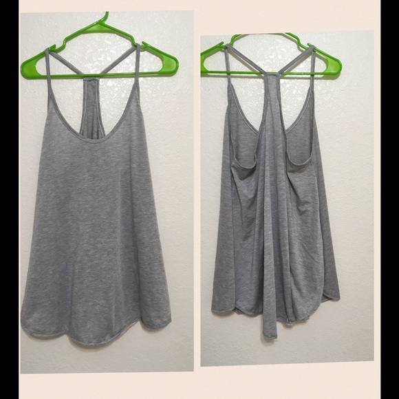 Gray Sleeveless Beautiful Comfy Top - Picture 2 of 4
