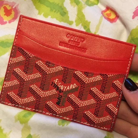 goyard red card holder