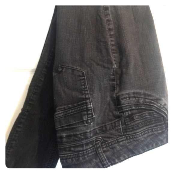 DEMOCRACY black stone washed jeans