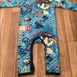 HOST PICK Baby mushroom blocks one piece outfit