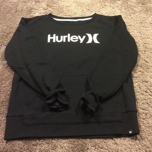 Black Hurley sweat shirt