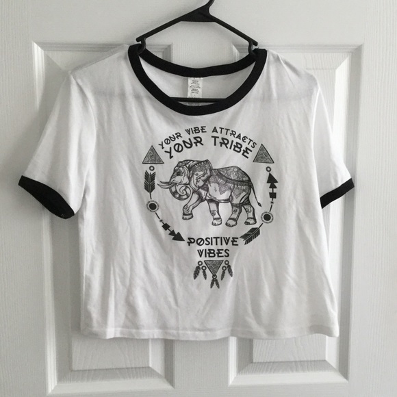 Elephant crop top