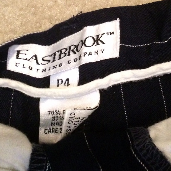 Eastbrook High Waisted Blue Shorts - Picture 3 of 3