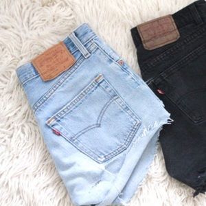 Classic Relaxed Levi Jean Shorts