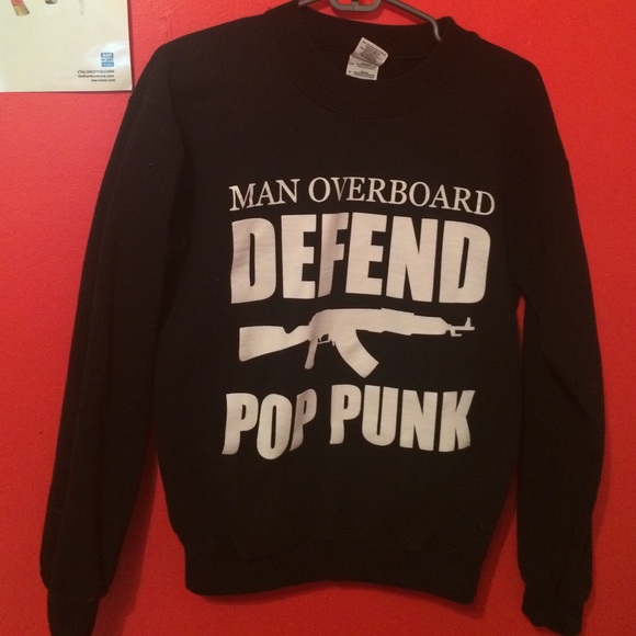 Man Overboard Crew Neck Pop Punk