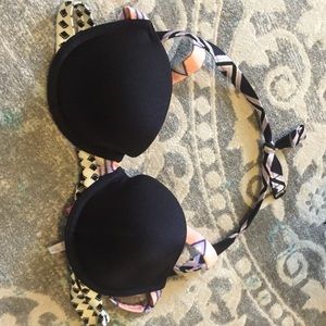 34B push up swim top