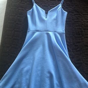 Sky Blue Sweetheart Dress
