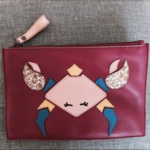 Crab Character Clutch/Pouch