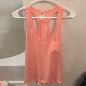 Salmon Pink Top