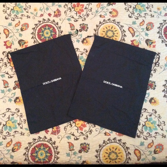 2 Dolce & Gabbana Dust Bags