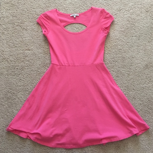 Open back pink dress - Picture 1 of 3