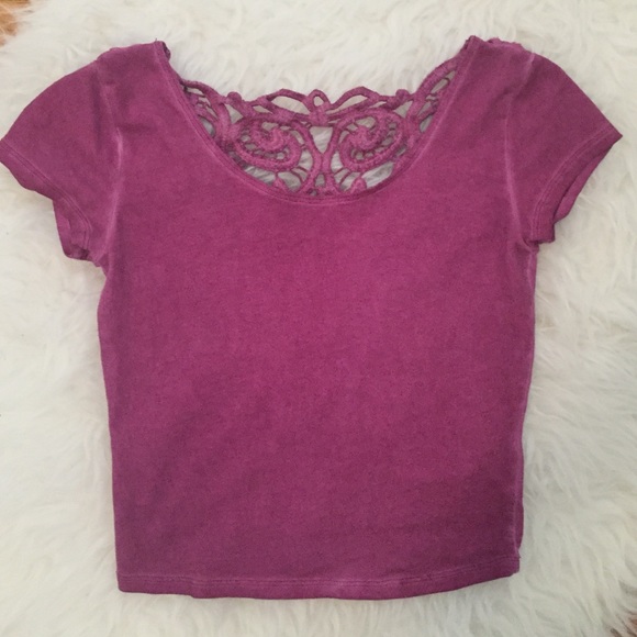 Crochet back crop top - Picture 1 of 2