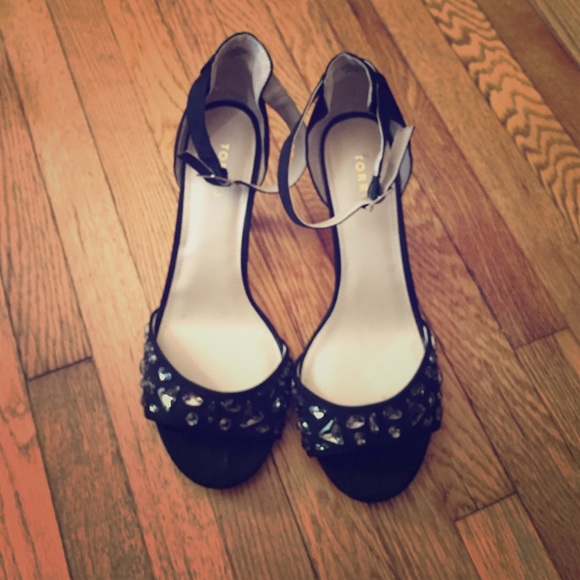 Sexy Black heel sandals