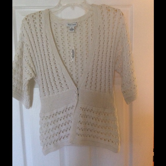 NWT !!! WHBM Boutique size M TOP BLOUSE - Picture 1 of 4