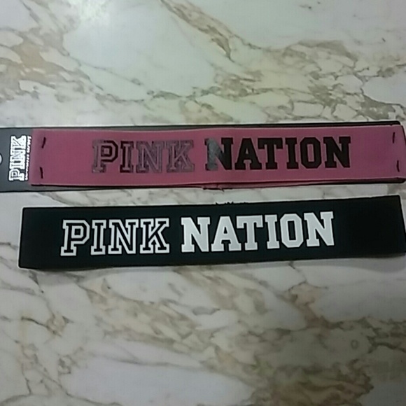 Pink / Victoria Secret handbands