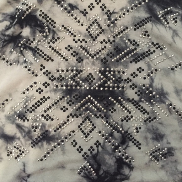 Sparkly tie die crop top - Picture 2 of 3