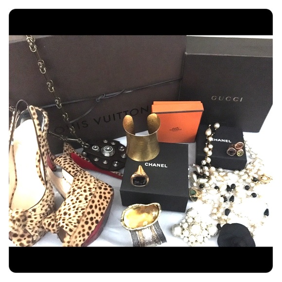 Christian Louboutin Leopard Slingbacks