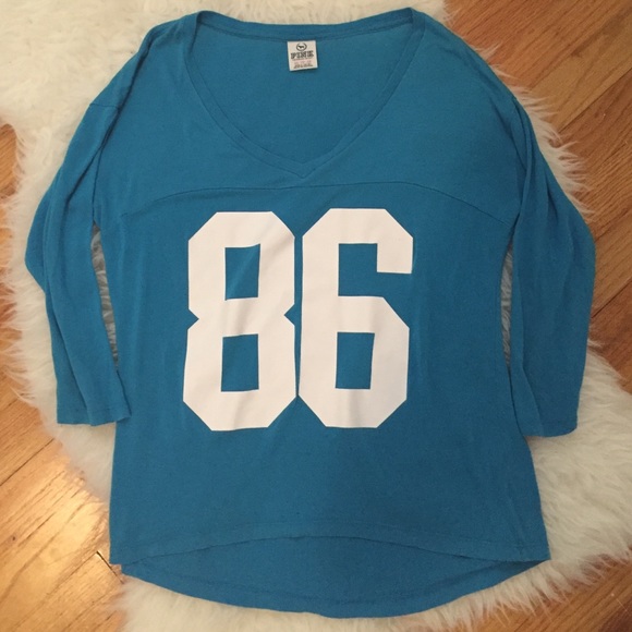 VS pink "86" baseball top