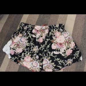 Floral Shorts