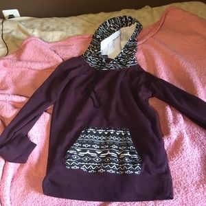 Maroon sweatshirt
