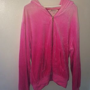 Juicy Couture Velour Pink Ombré Jacket