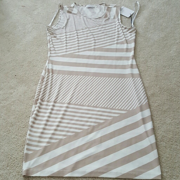 Form fitting Calvin Klein dress