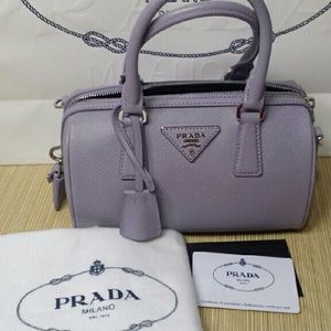 SOLD SOLD Prada mini bowler cross body bag