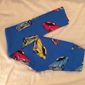 LuLaRoe NWT OS Cars Leggings
