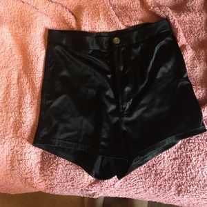 Spandex high waisted shorts