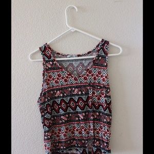 Tribal tank top
