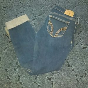 Hollister cropped jeans