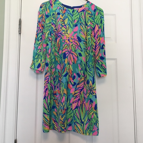 Lilly Pulitzer 3/4 sleeve dress