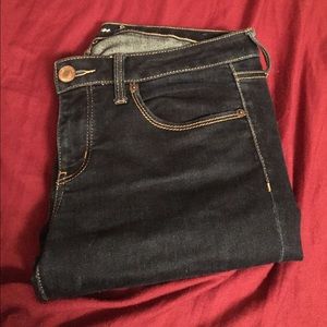 American eagle dark wash skinny jeans