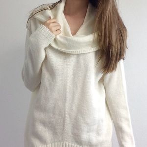Express White Sweater