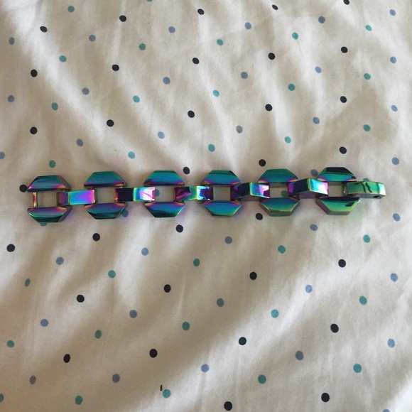 Marc Jacobs Iridescent chunky bracelet
