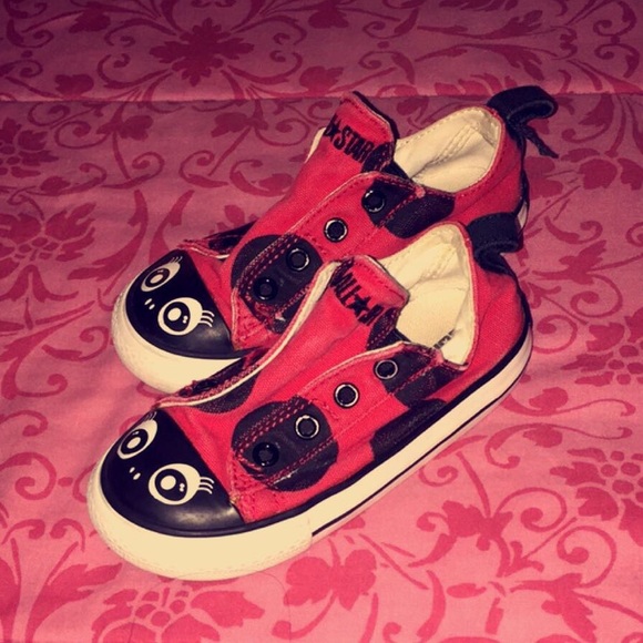 Lady bug converse