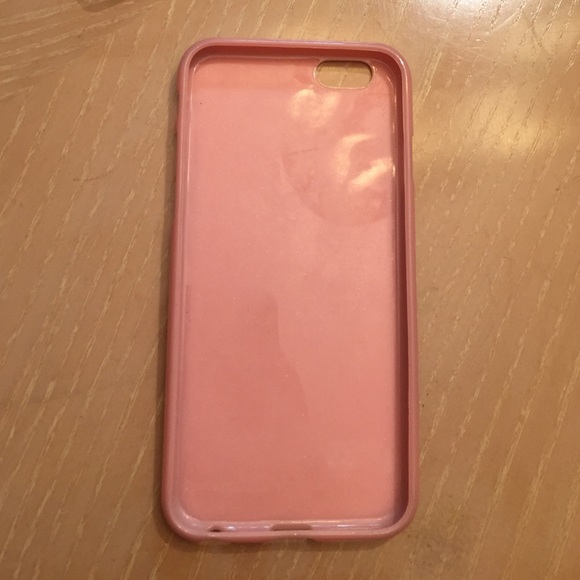 Iphone 6 pink silicone cover