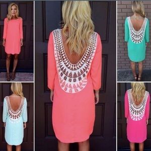 Coming Soon💓Fashion Summer Boho Casual Mini Dress