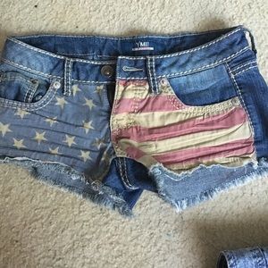 American flag shorts