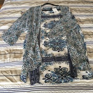 Loose cardigan