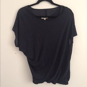 Drapey blue Bordeaux tshirt