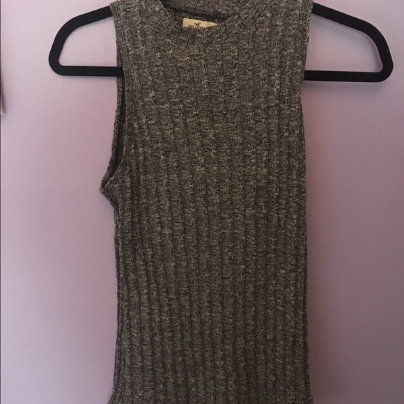 NEW Hollister Gray Knit Tank