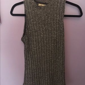 NEW Hollister Gray Knit Tank