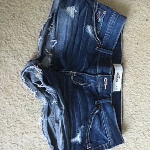 Hollister jean shorts