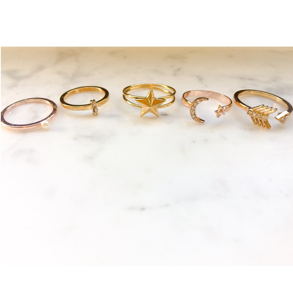 New BCBGeneration Two-Tone Ring Set
