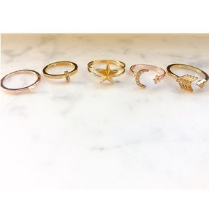 New BCBGeneration Two-Tone Ring Set
