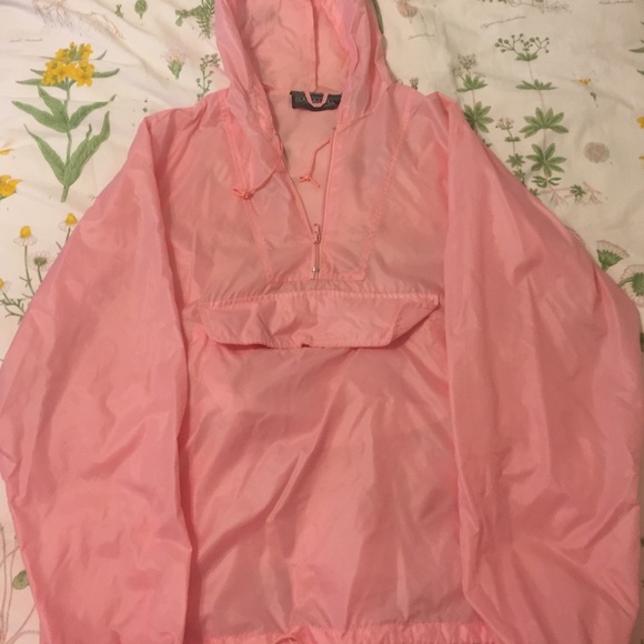 Light pink windbreaker