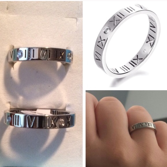 Stainless Steel CZ Crystal 💎 Rings