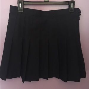 Navy Blue American Apparel Tennis Skirt