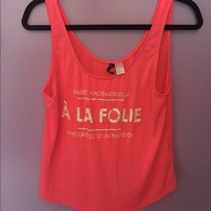 Bright Pink Tank Top